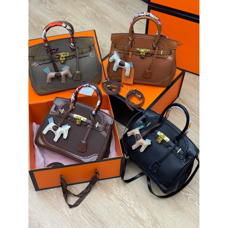 کیف دستی زنانه چرمی وارداتی هرمس