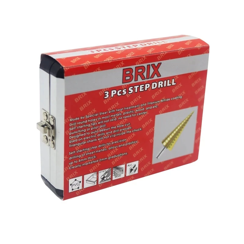 مته کاری بریکس مدل AJ-BRIX-3PCS مجموعه 3 عددی