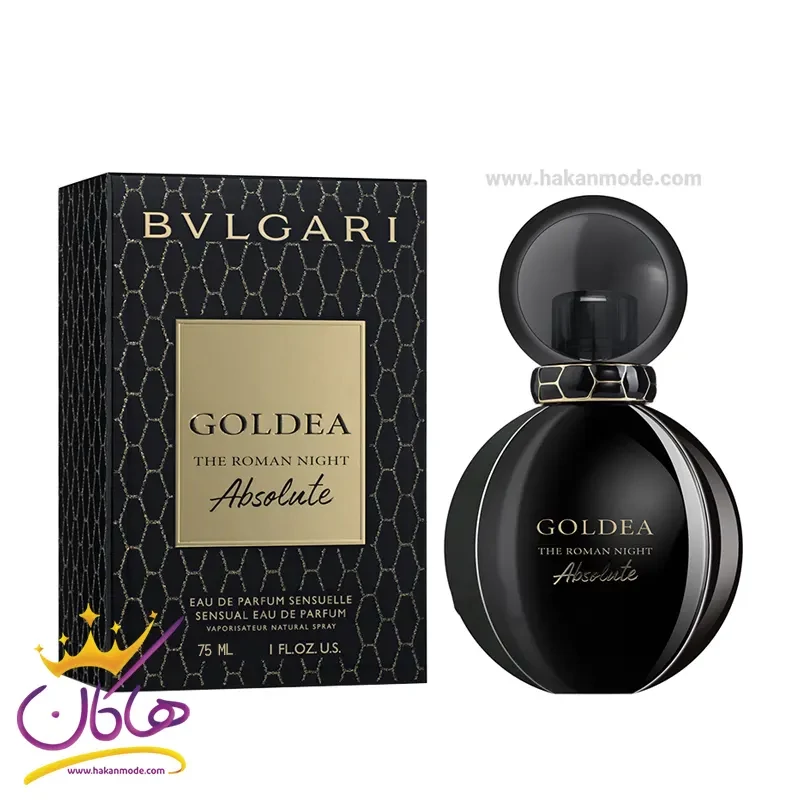 ادو پرفیوم زنانه بولگاری مدل Goldea The Roman Night Absolute حجم 75 میلی لیتر