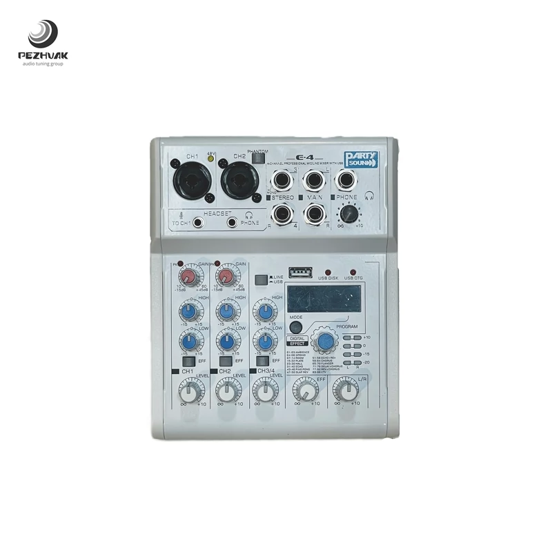 میکسر مینی پارتی ساند PARTYSOUND-E4
