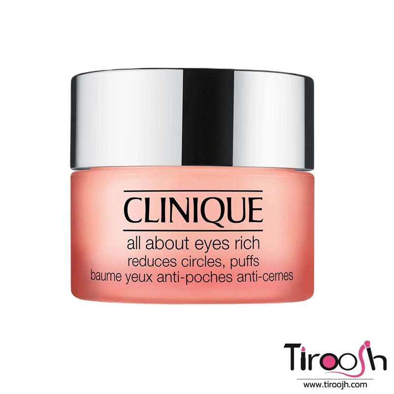 کرم دور چشم آل ابوت آیز کلینیک ریچ Rich Clinique  15 mle  - اصلی با ضمانت 8 ماهه الن گلرو - ساخت آمریکا