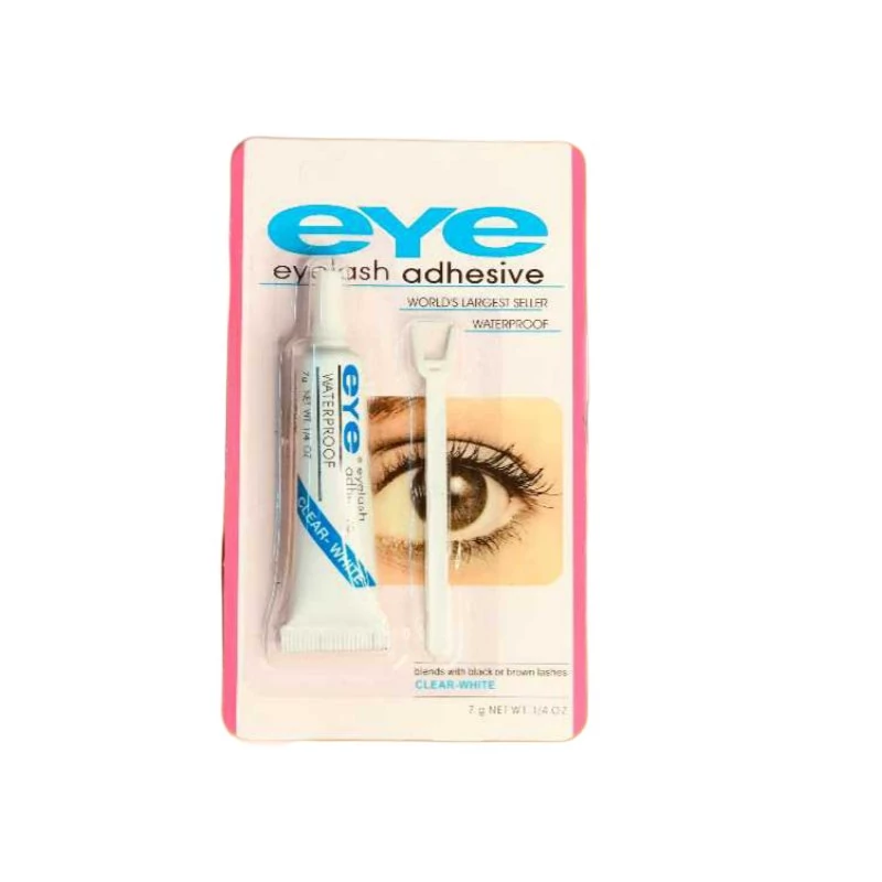 چسب مژه ضد آب مدل eyelash adhesive بی رنگ کیفیت عالی و بادوام کارایی راحت و آسان
