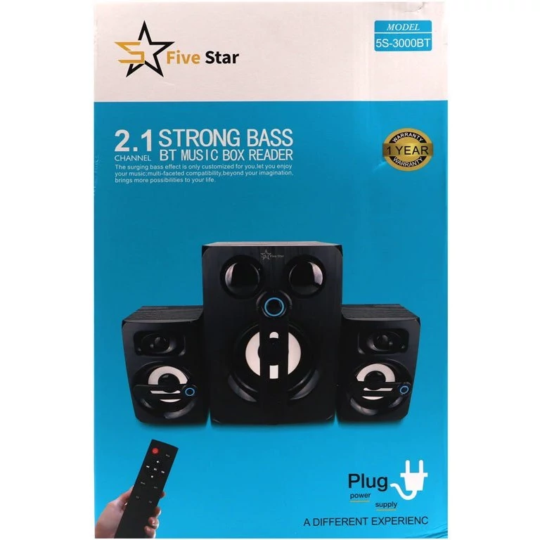اسپیکر بلوتوثی رم و فلش خور Five Star 5S-3000BT