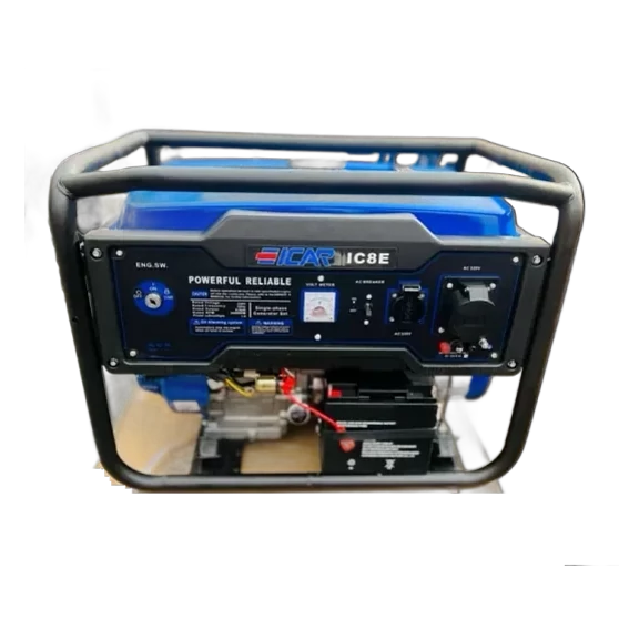 موتور برق ایکار 8.5 کیلووات استارتی تمام مس IC8E