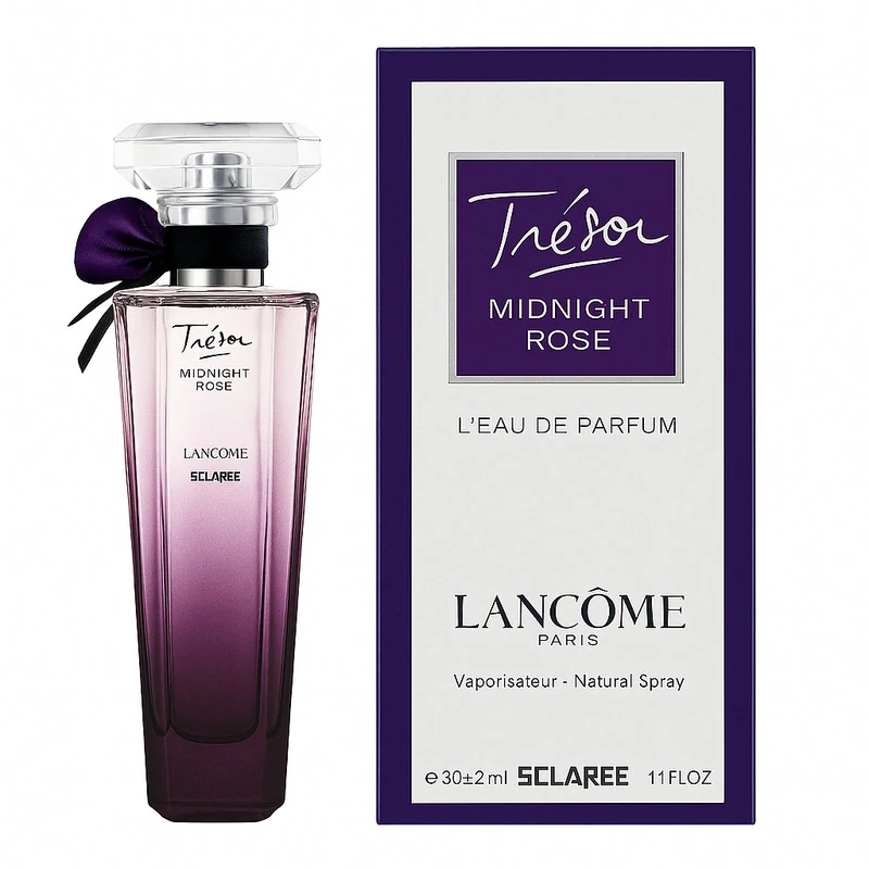 عطر جیبی زنانه اسکلاره مدل لانکوم میدنایت با رایحه گرم حجم 32 میلیلیتر