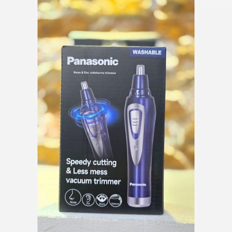 ماشین اصلاح بینی، گوش و خط ریش پاناسونیک مدل Vacuum Trimmer