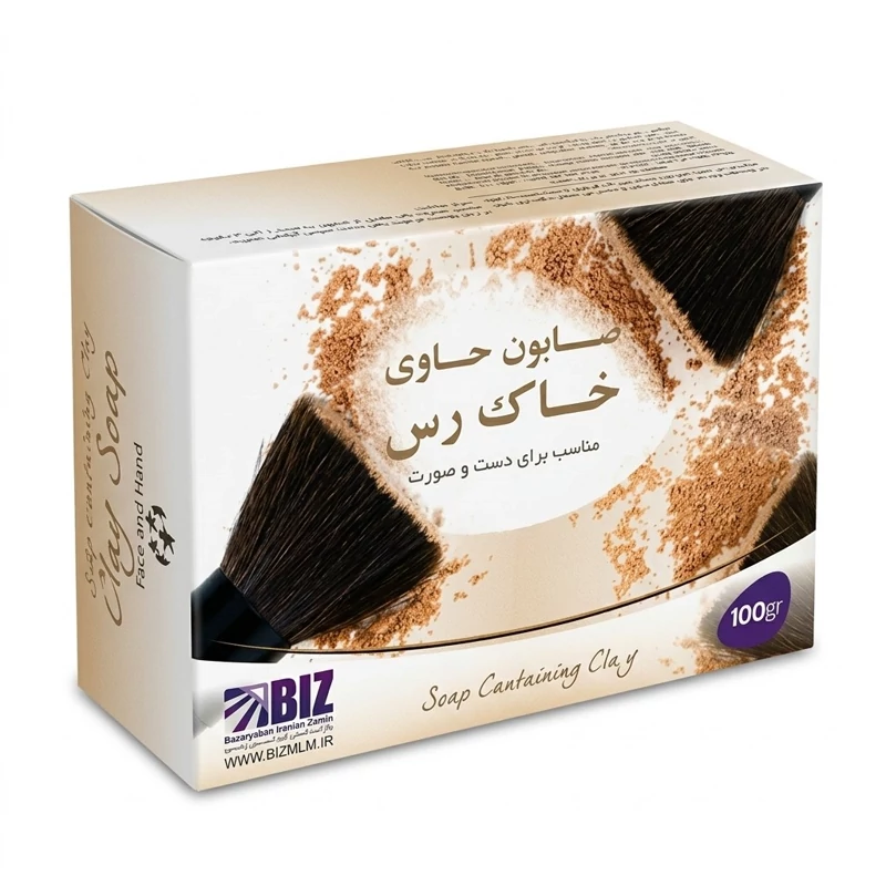 پک 3 عددی صابون دست و صورت خاک رس