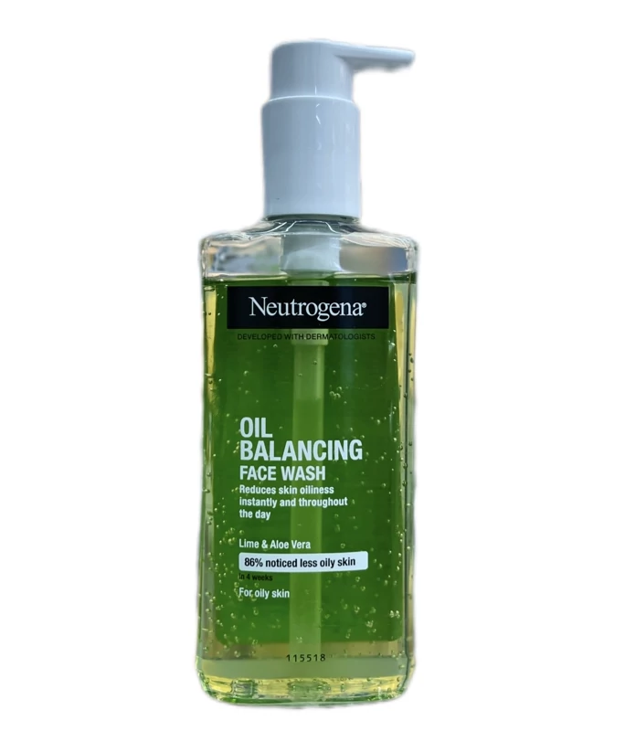 ژل شستشوی صورت نوتروژینا (Neutrogena) مدل Oil Balancing حجم 200 میل | کنترلکننده چربی و ماتکننده