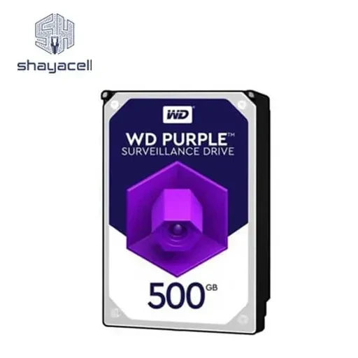 هارد اینترنال وسترن دیجیتال بنفش 500GB با گارانتی شرکتی (ریفر)
