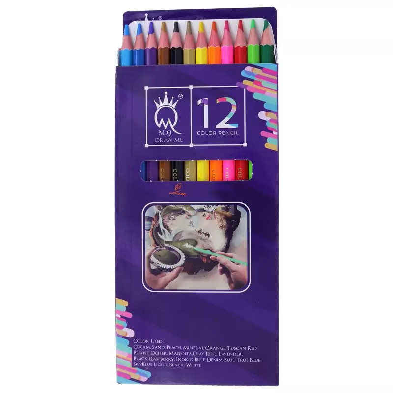 مداد رنگی 72 رنگ ام کیو MQ Draw Me