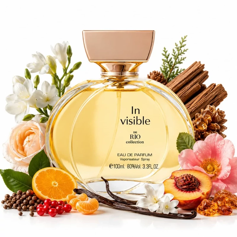 این ویزیبل عطر زنانه Rio Collectionریو کالکشن اقتصادی این ویزیبل رایحه گرم و شیرین با حجم 100 میل (لاویبل لانکوم)