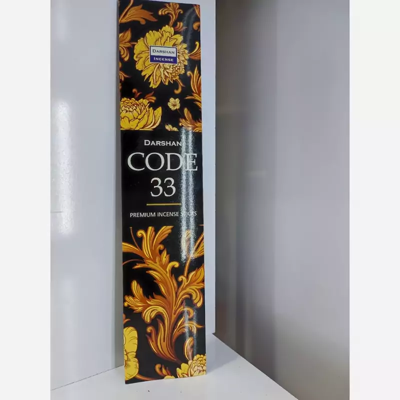 عود خوشبوکننده رایحه کد 33(Code 33) برند دارشان( Darshan)
