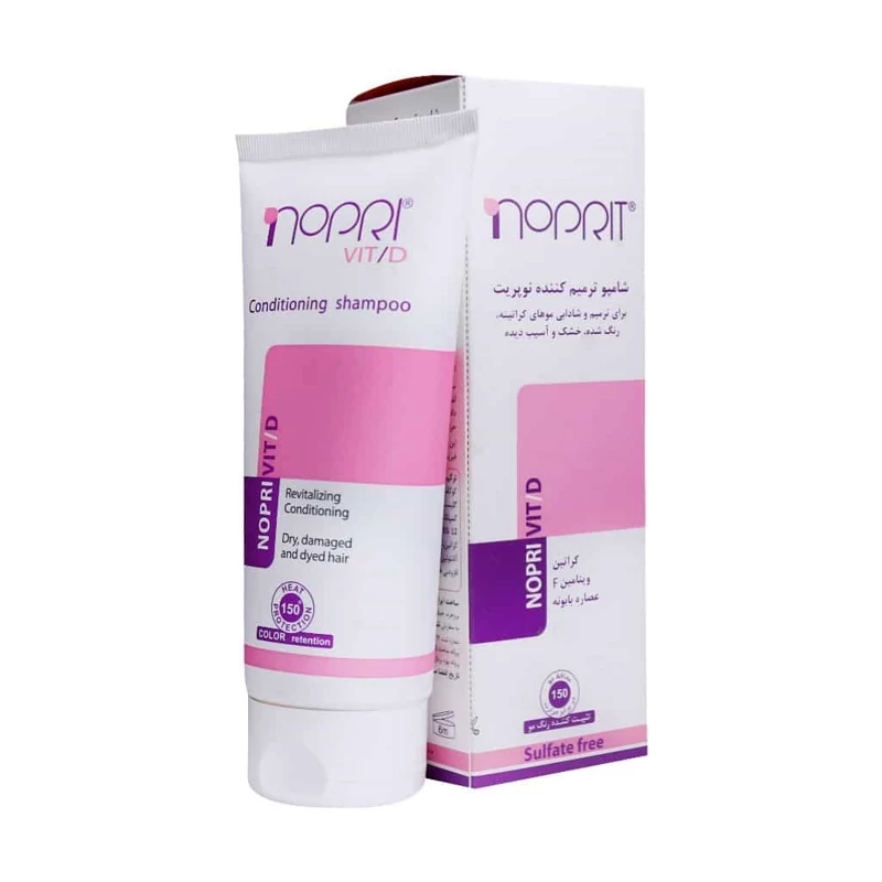 شامپو نرم کننده مو نوپریت مدل نوپری ویت دی حجم 200 میلی لیتر  Nopri Vit D 