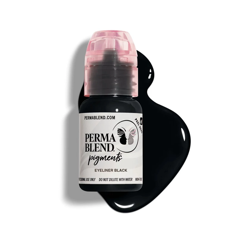 رنگ تاتو ابرو پرمابلند ایلاینر بلک eyeliner black
