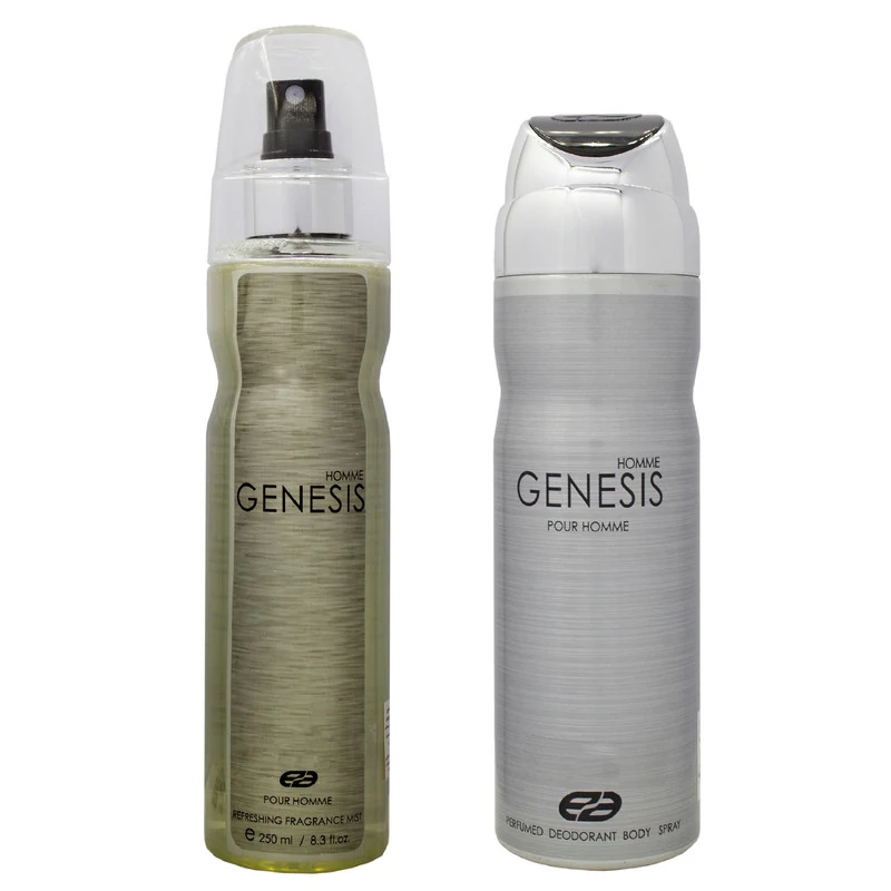 اسپری خوشبو کننده بدن مردانه عماد آرا مدل Genesis Homme حجم 200 میلی لیتر - با بهترین کیفیت
