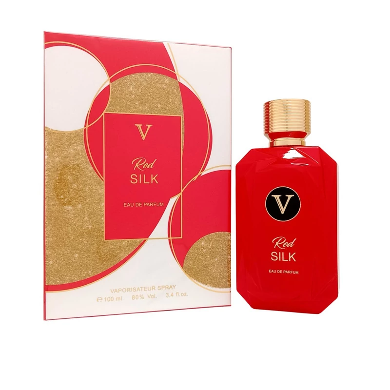 ادوپرفیوم زنانه روبرتو ویزاری مدل RED SILK با رایحه گرم حجم 100 میلیلیتر