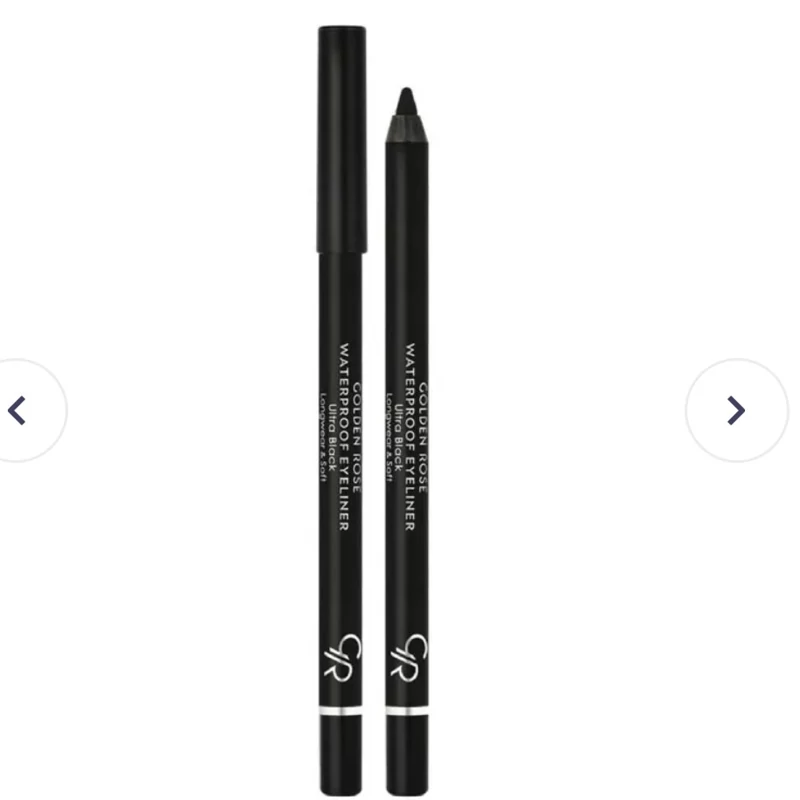 مداد چشم شمعی گلدن رز مدل Ultra Black