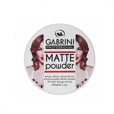 پنکک مات و مخملی گابرینی مدل Matte Powder