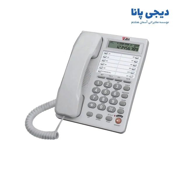 تلفن رومیزی ایرانی 1 خط طوبی مدل TUBA KX-T200