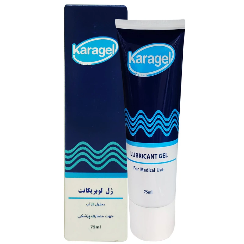 ژل لوبریکانت روان کننده کاراژل مدل ساده حجم 75 میلی لیتر