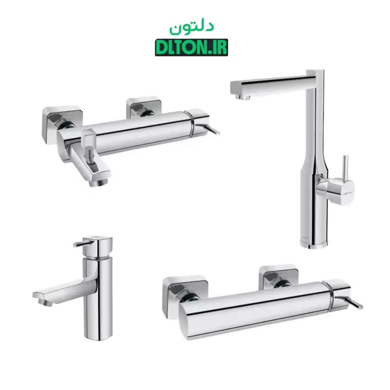 شیر روشویی پایه بلند شودر مدل یونیک