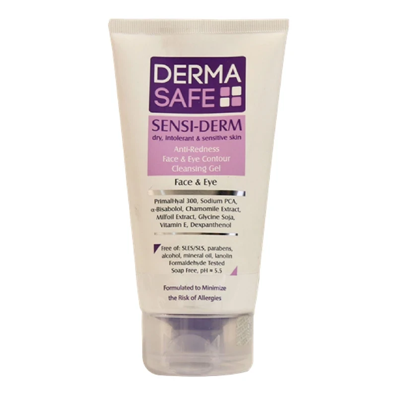 ژل شست و شوی صورت درماسیف مدل Sensiderm حجم 150 میلی لیتر مدل 1
