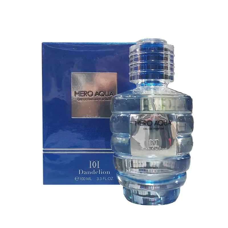 ادکلن هیرو اکوا (Hero Aqua) مردانه برند دندلیون (Dandelion) ژک ساف 100 میلی لیتری