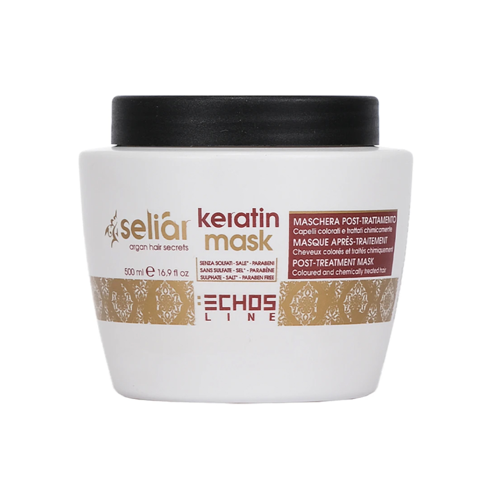 ماسک مو اچ اس لاین مدل KERATIN حاوی کراتین حجم 500 میل
