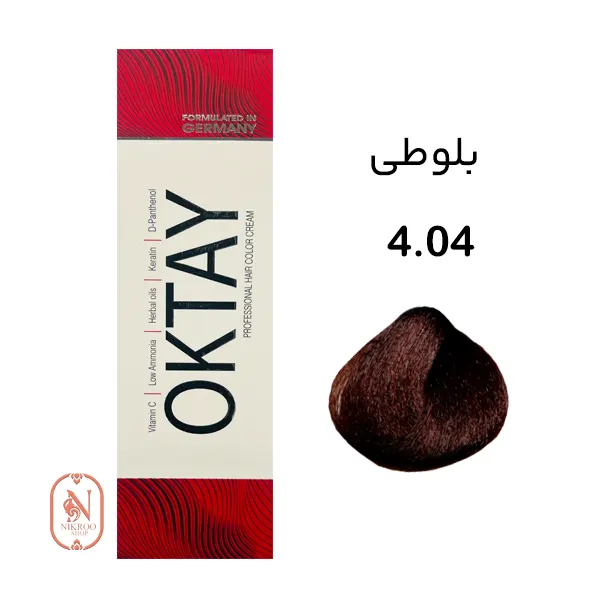 رنگ مو 4/04 OKTAY