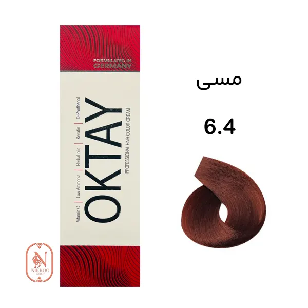 رنگ مو 6/4 OKTAY