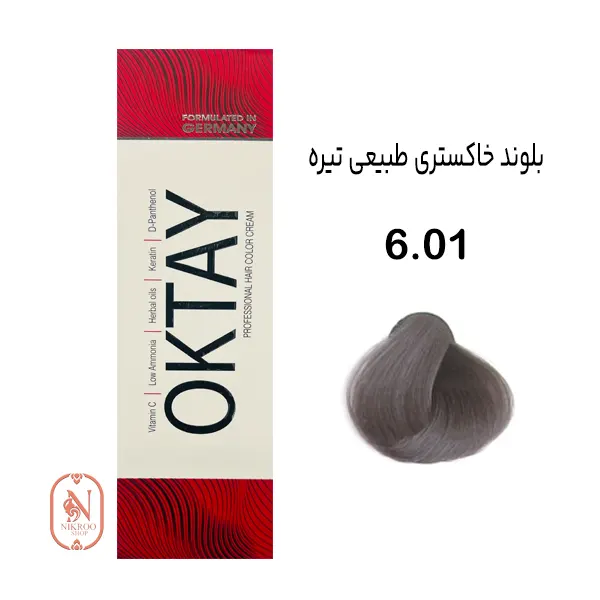 رنگ مو 6/01 OKTAY
