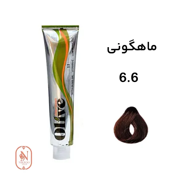 رنگ موی الیو سری ماهاگونی شماره 6.6