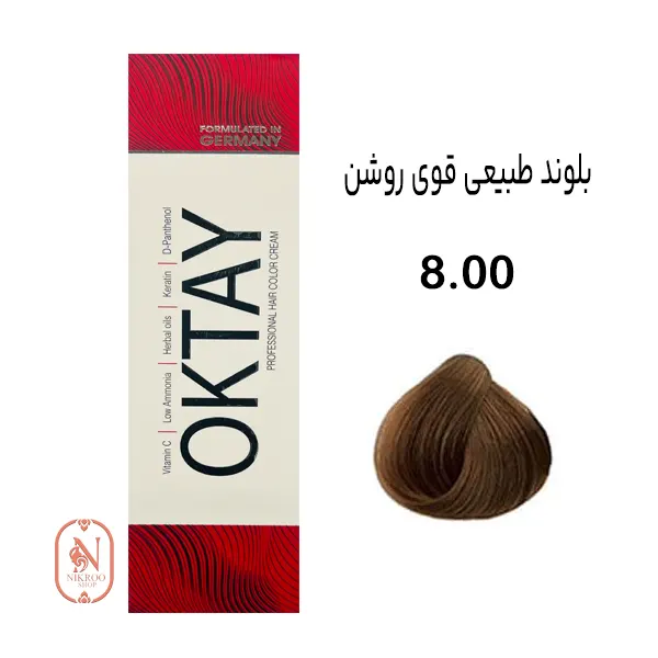 رنگ مو 8/00 OKTAY