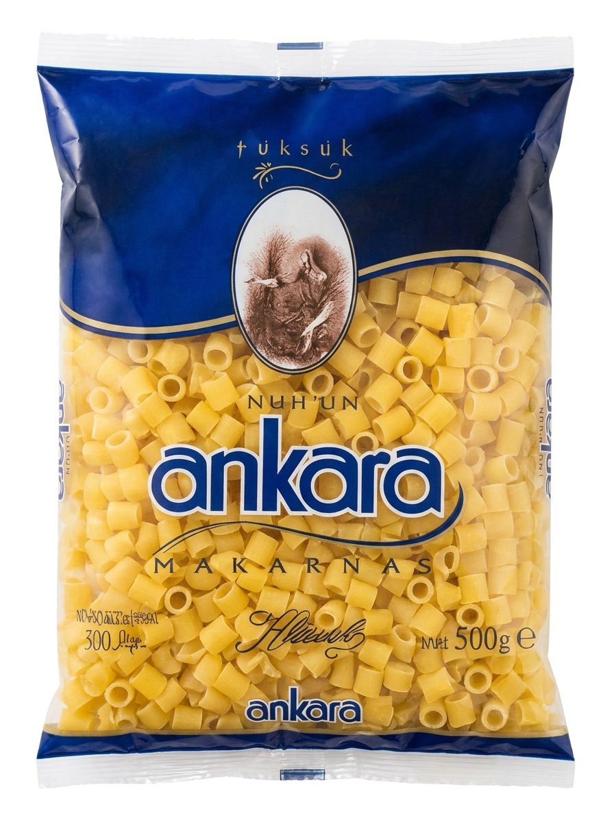 ماکارونی آنکارا فرمی یوکسوک Yüksük (انگشتانهای یا زنگولهای) | 500 گرم