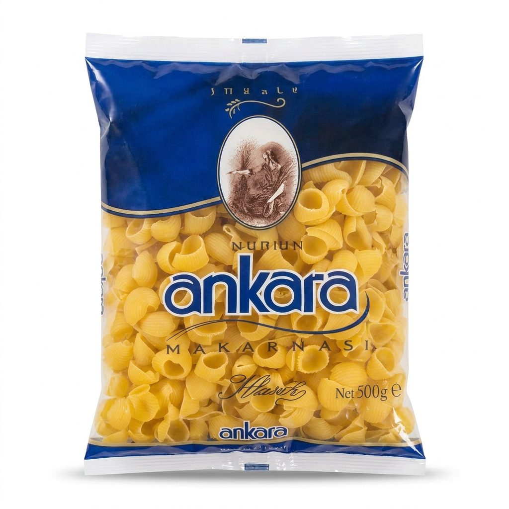 ماکارونی آنکارا فرمی مانتی Manti (صدفی کوچک) 500 گرم