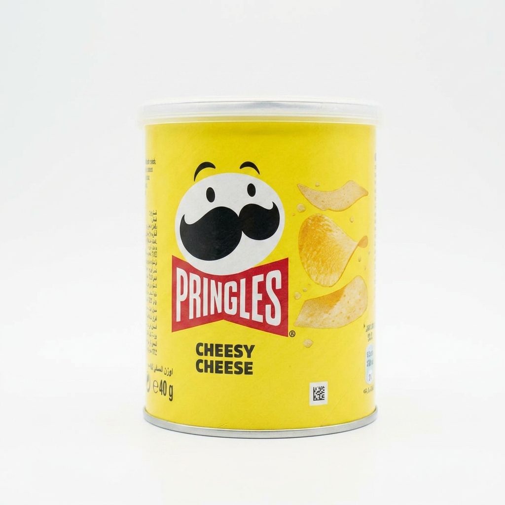 مینی چیپس پرینگلز پنیری 40 گرم Pringles Cheesy Cheese