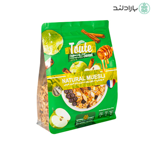 موسلی سیب و دارچین توت سوییت