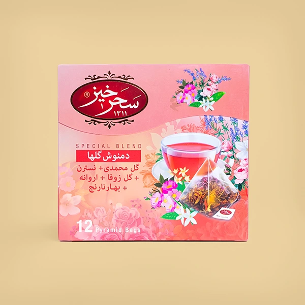 دمنوش گلها سحرخیز در حجره بابات