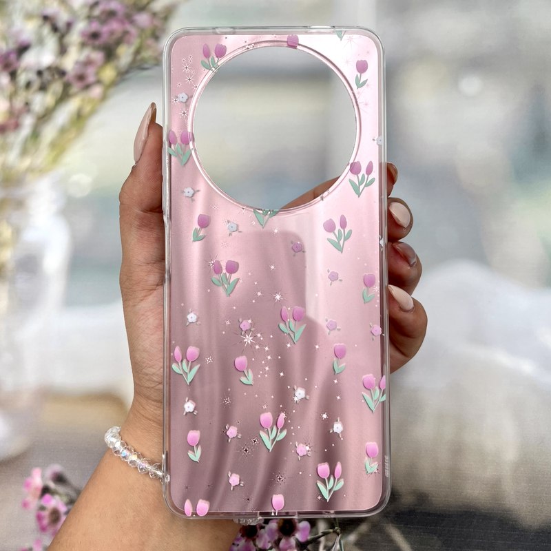قاب گوشی Redmi A3 / Redmi A3x شیائومی Aurora Star کهکشانی سوپر لوکس ضد ضربه طرح رز کد 893732