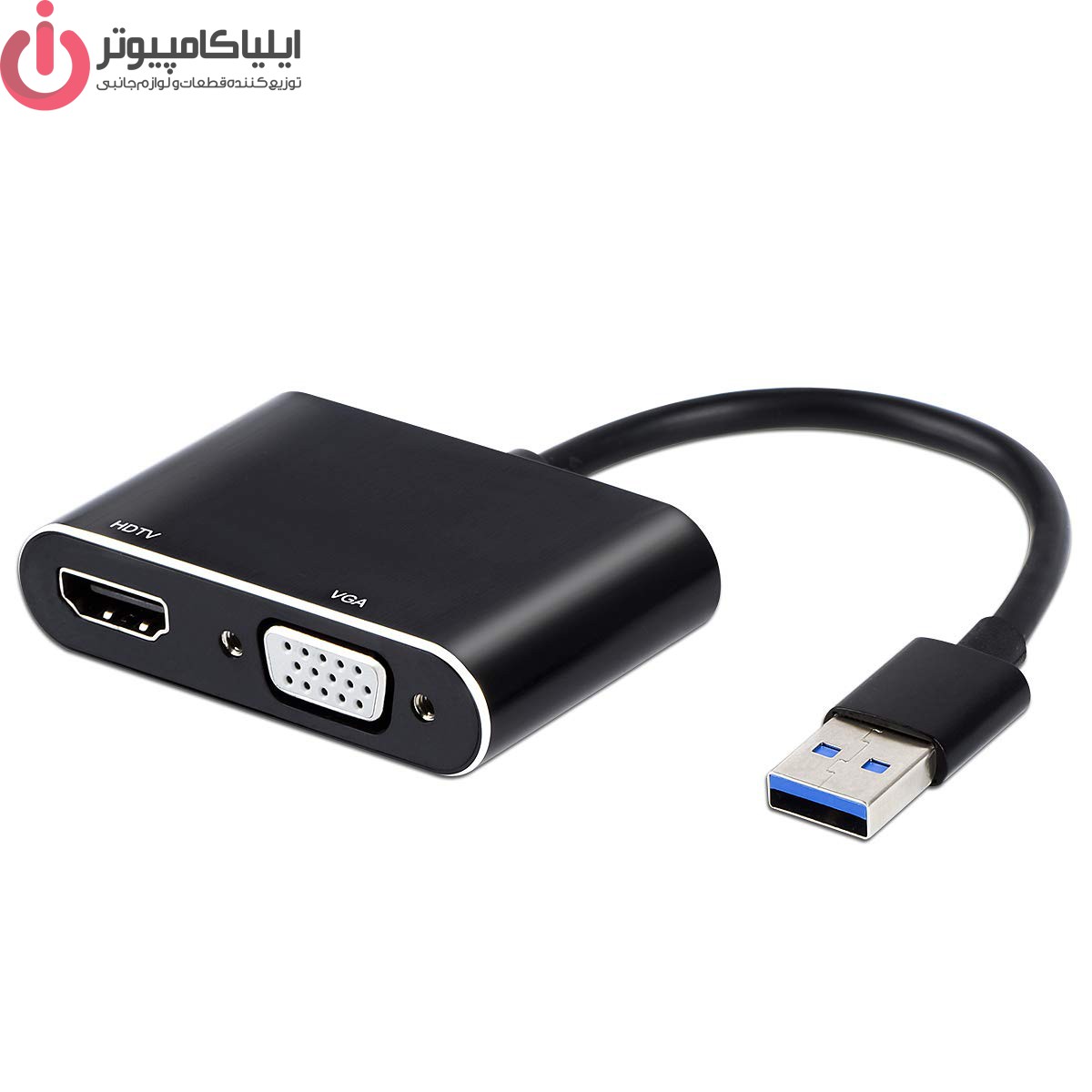 مبدل USB3.0 به VGA/HDMI/AUDIO مدل FARANET FN-U3DVH