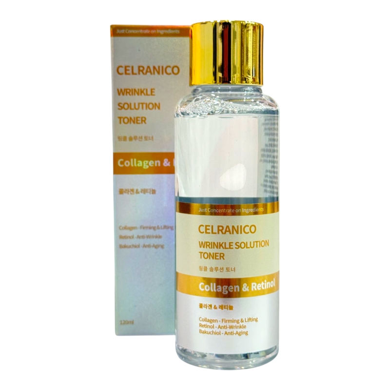 تونر ضد چروک سلرانیکو مدل Collagen & Retinol – حجم 130 میلیلیتر
