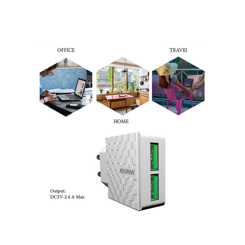 شارژر دیواری کلومن مدل KC-H600