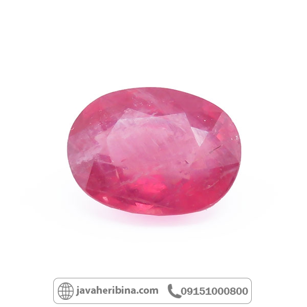 نگین یاقوت سرخ خوش رنگ کد34534