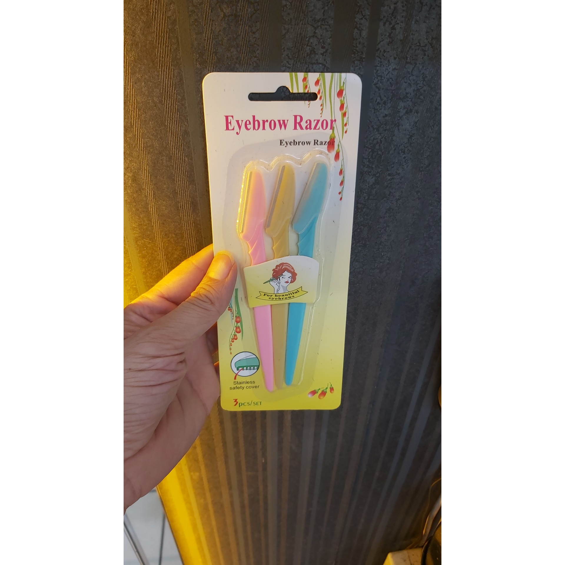 تیغ ابرو سه تایی heydica یا eyebrow razor