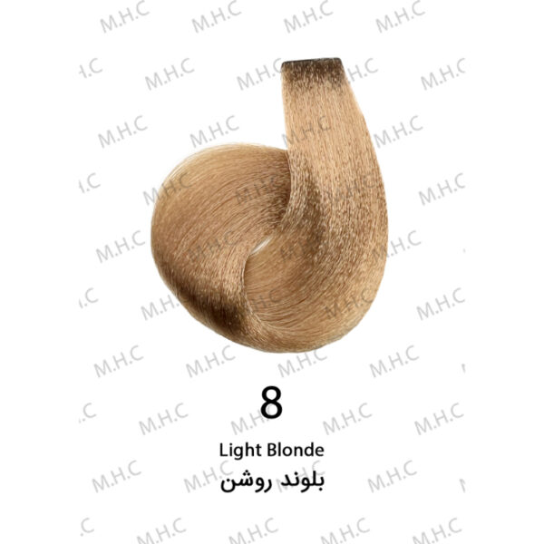 رنگ مو بلوند روشن کد 8 حجم 120 میل سیلا - Sila