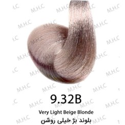رنگ مو بلوند بژ خیلی روشن کد 9.32B حجم 120 میل سیلا - Sila