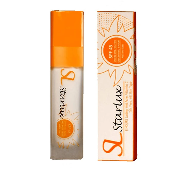 ضد آفتاب بی رنگ SPF 45 حجم 30 میل استار لوکس - STARLUX