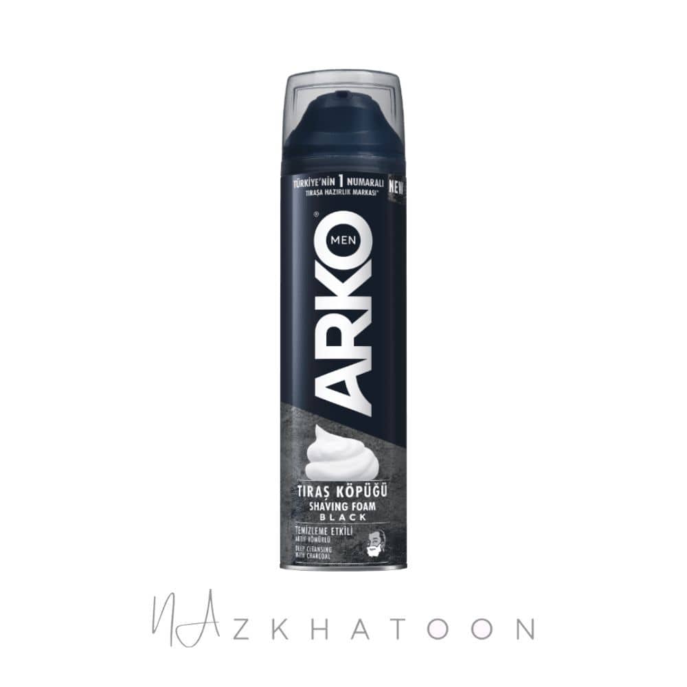 فوم اصلاح آرکو من مدل بلک | Arko Men Black Shaving Foam