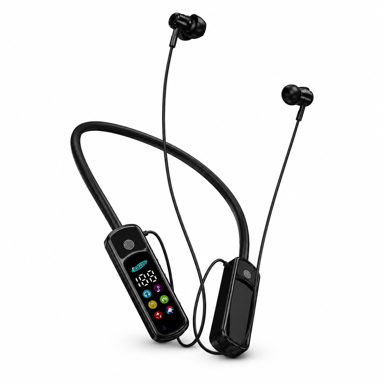 هندزفری گردنی JBL مدل YG12 نمایشگر LED و پشتیبانی از کارت حافظه