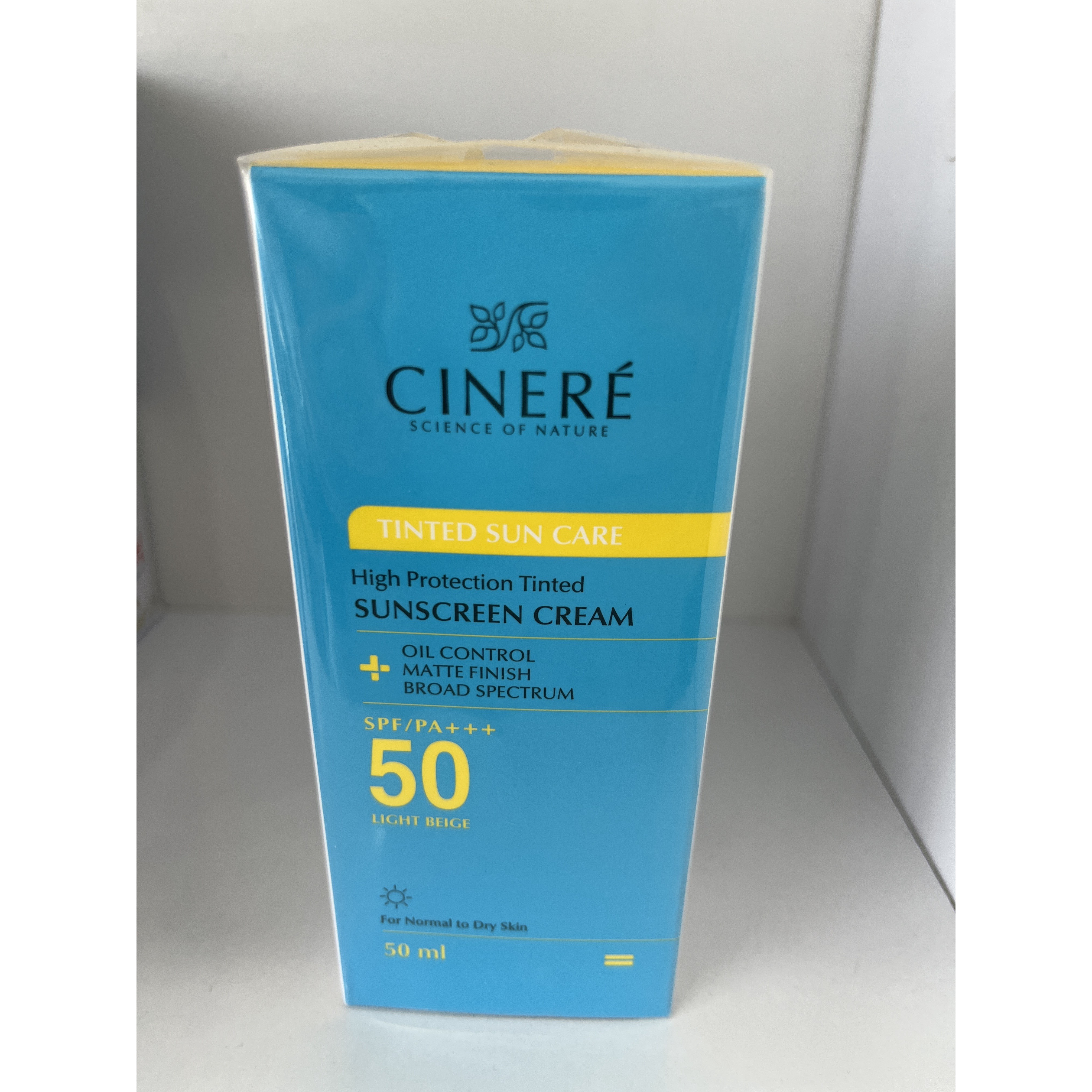 ضدآفتاب سینره لایت بژ سینره اس پی اف50 پنجاه میلی گرم